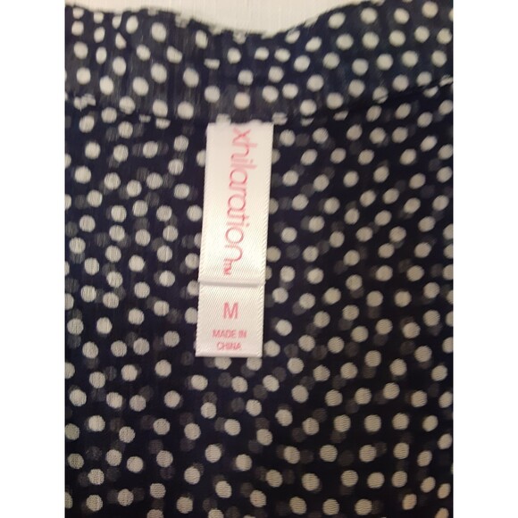 xhilaration Full Bloom Collection Navy Pull Over Dress NWT Size Medium - Picture 4 of 7